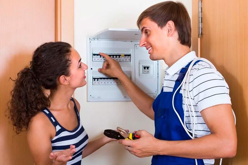 Power outage in apartment